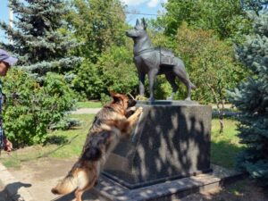 Памятник другу собаке